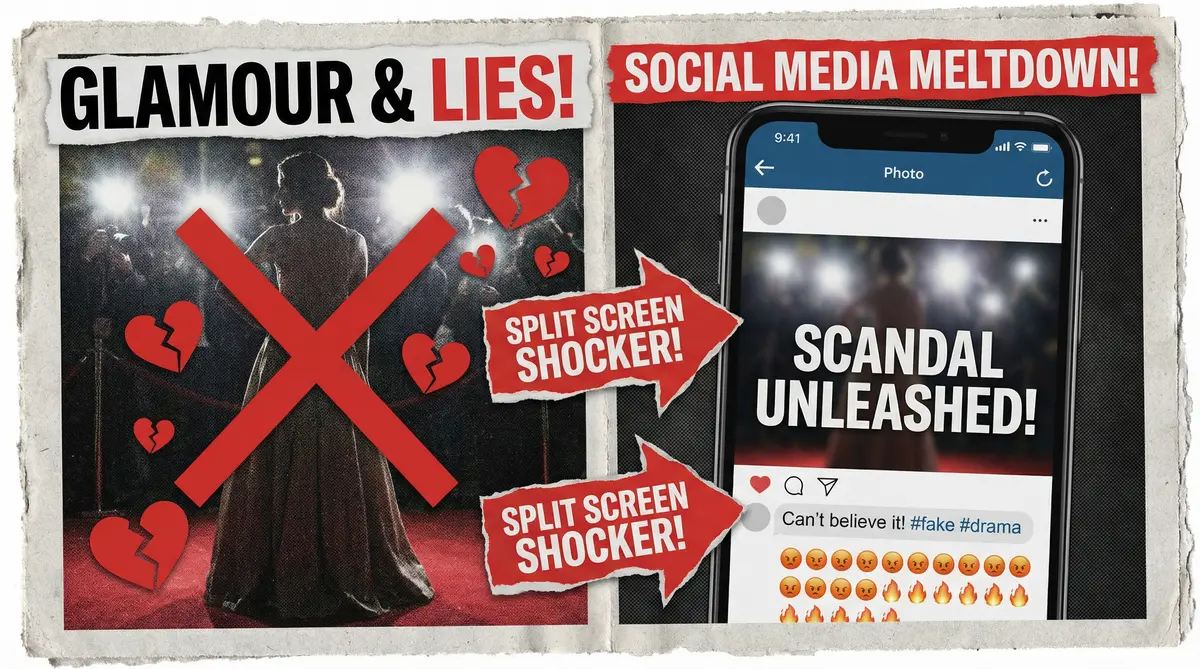 暗网吃瓜 女星人设崩塌社交媒体翻车现场