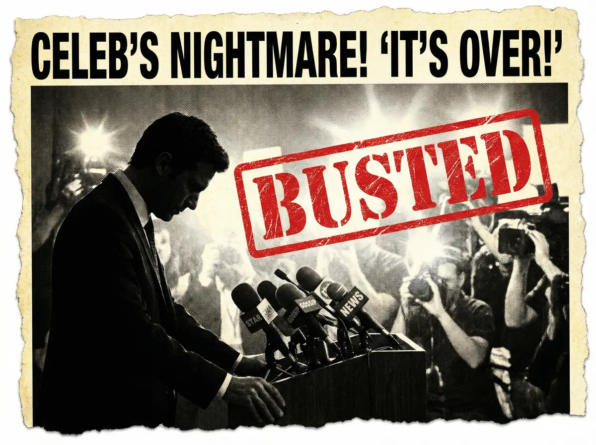 暗网吃瓜 男星发布会公关危机现场